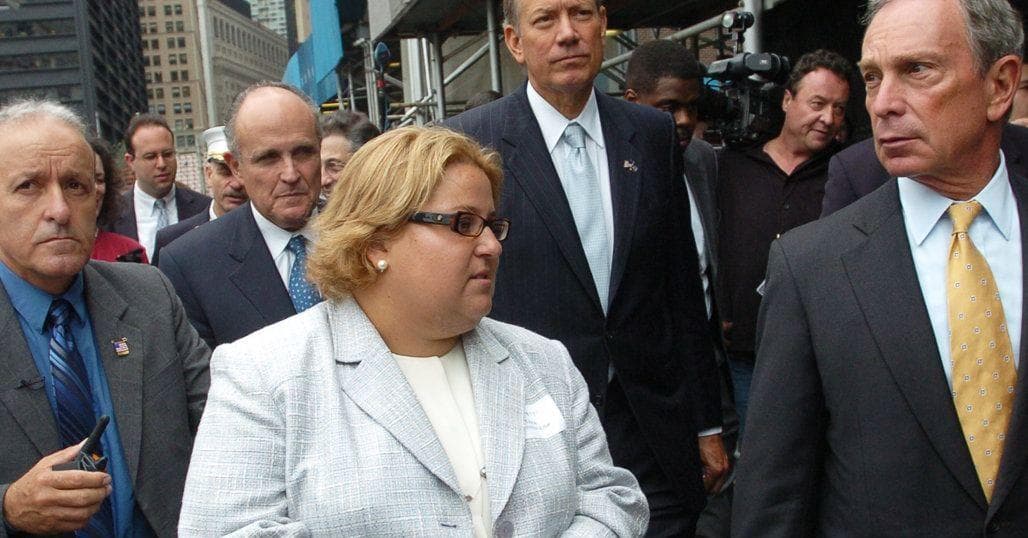 Tania Head with Bloomberg and Giuliani. 